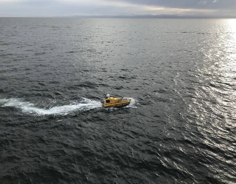 BENはプログラムされたラインに独立して従います（写真：NOAA）