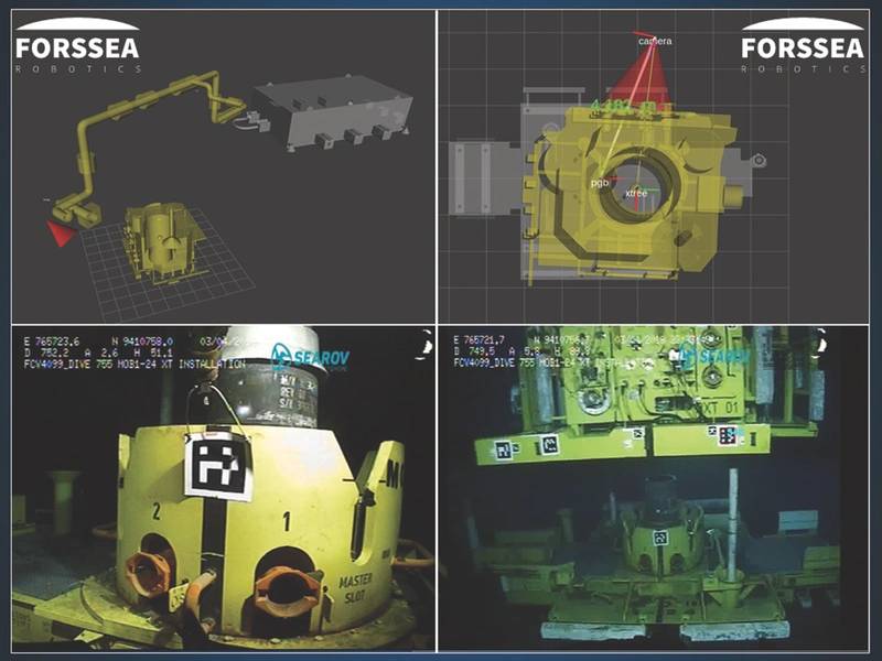 Forssea está aplicando a visão computacional e o aprendizado de máquina em operações submarinas mais facilmente. (Imagem: Forssea)