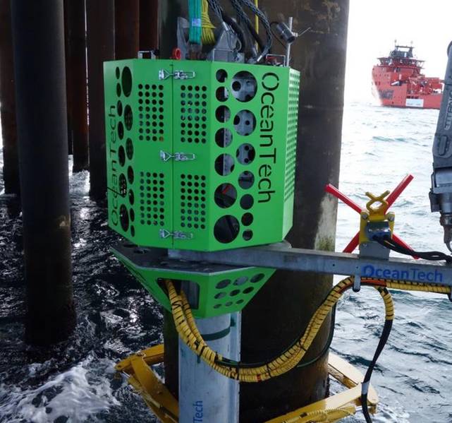 Novas ferramentas: um módulo submarino de inspeção, limpeza e reparo. Crédito: OceanTech