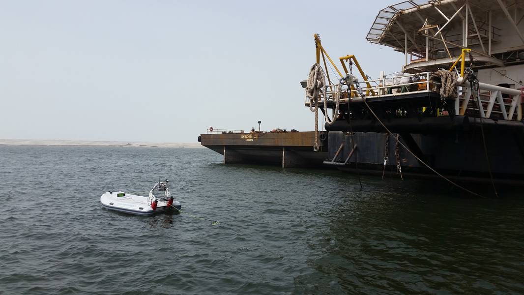 समुद्री टेक ने CALM बोय निरीक्षण कार्यों के लिए IMODCO को RSV-ROV सिस्टम की आपूर्ति की है। फोटो IMODCO से