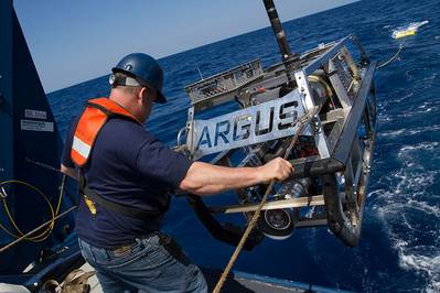 Imagem cortesia do Ocean Exploration Trust / Nautilus Live