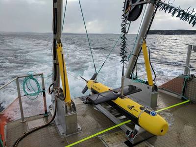 KATKISH KATFISH - Sonar de Abertura Sintética de Alta Velocidade Ativamente Controlada (Foto: Kraken Robotics Inc.)