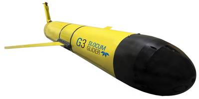 Slocum G3 Glider (الصورة: Teledyne Webb Research)