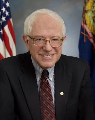 El senador estadounidense Bernie Sanders. Crédito: sitio web del Senado de los Estados Unidos.