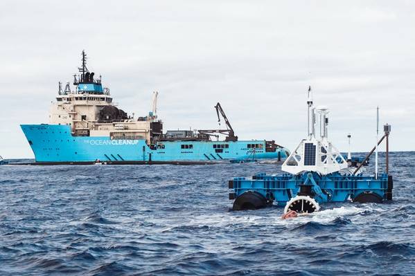 (الصورة: The Ocean Cleanup)