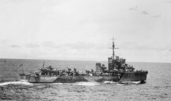 HMASヴァンパイア（©Commonwealth of Australia 2018）