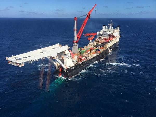 O Pipelay do Gasoduto Nord Stream 2 começou na Finlândia (Foto: Allseas)