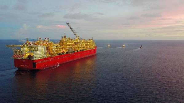 Prelude FLNG (foto de arquivo cortesia da Shell)