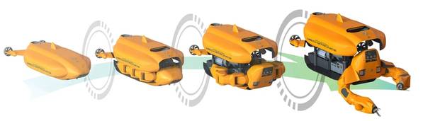 Aquanaut puede transformarse de un AUV a un ROV (Foto: Houston Mecatronics)