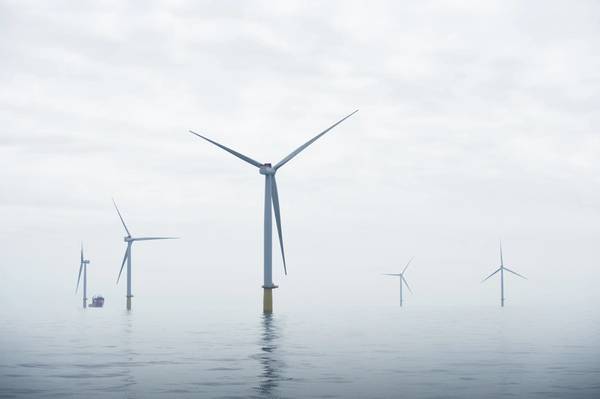 Dudgeonオフショア風力発電所（写真：OleJørgenBratland / Statoil）