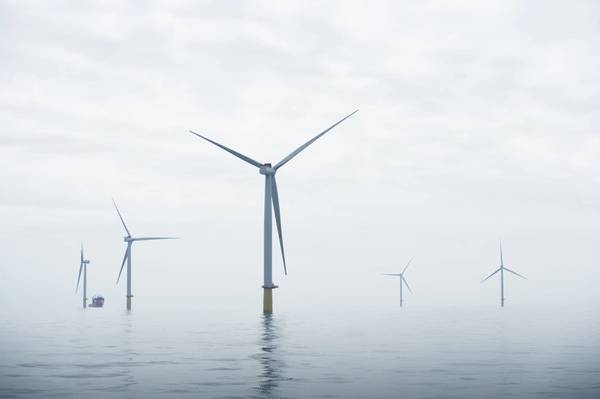 Parque eólico Dudgeon offshore (Foto: Ole Jørgen Bratland / Statoil)