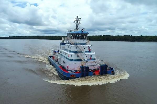 يتم الآن تشغيل شركتين جديدتين من تصميم Robert Allan Ltd على طول نظام نهر الأمازون بواسطة Hidrovias do Brasil SA (الصورة: Robert Allan Ltd)