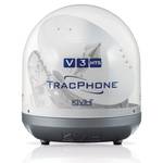 The newest satellite communications antenna system from KVH, the TracPhone V3-HTS is designed to deliver data speeds of 5Mbps/down and 2 Mbps/up, faster than systems much larger than the V3-HTS’s 39 cm diameter.