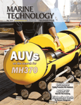 Marine Technology Magazine Cover May 2014 - AUV Operations