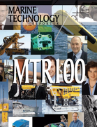 Marine Technology Magazine Cover Jul 2007 - The MTR 100
