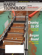 Marine Technology Magazine Cover Jan 2012 - Offshore Inspection, Repair & Maintenance