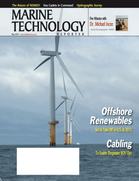 Marine Technology Magazine Cover May 2012 - Hydrographic Survey