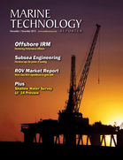 Marine Technology Magazine Cover Nov 2013 - Fresh Water Monitoring & Sensors