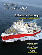 Marine Technology Magazine Cover Nov 2014 - Fresh Water Monitoring & Senors