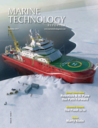 Marine Technology Magazine Cover Sep 2017 - Ocean Observation: Gliders, Buoys & Sub-Surface Networks