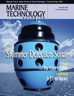 Marine Technology Magazine Cover Nov 2006 - Deep Ocean Exploration