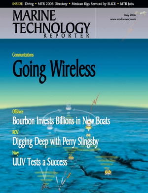 Marine Technology Magazine Cover May 2006 - The Communications Edition