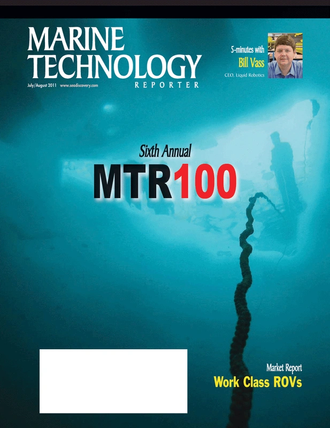Marine Technology Magazine Cover Jul 2011 - MTR100 Edition