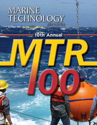 Marine Technology Magazine Cover Jul 2015 - 