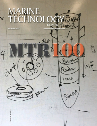 Marine Technology Magazine Cover Jul 2017 - THE MTR 100 - 12th Annual Listing of 100 Leading Subsea Companies