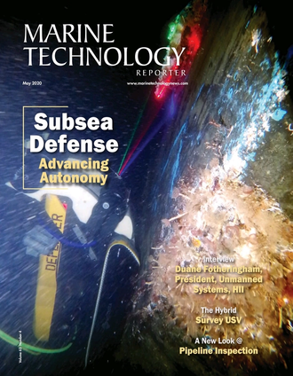 Marine Technology Magazine Cover May 2020 - 