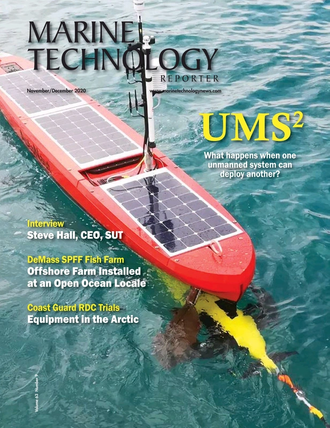 Marine Technology Magazine Cover Nov 2020 - 