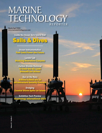 Marine Technology Magazine Cover Mar 2022 - 