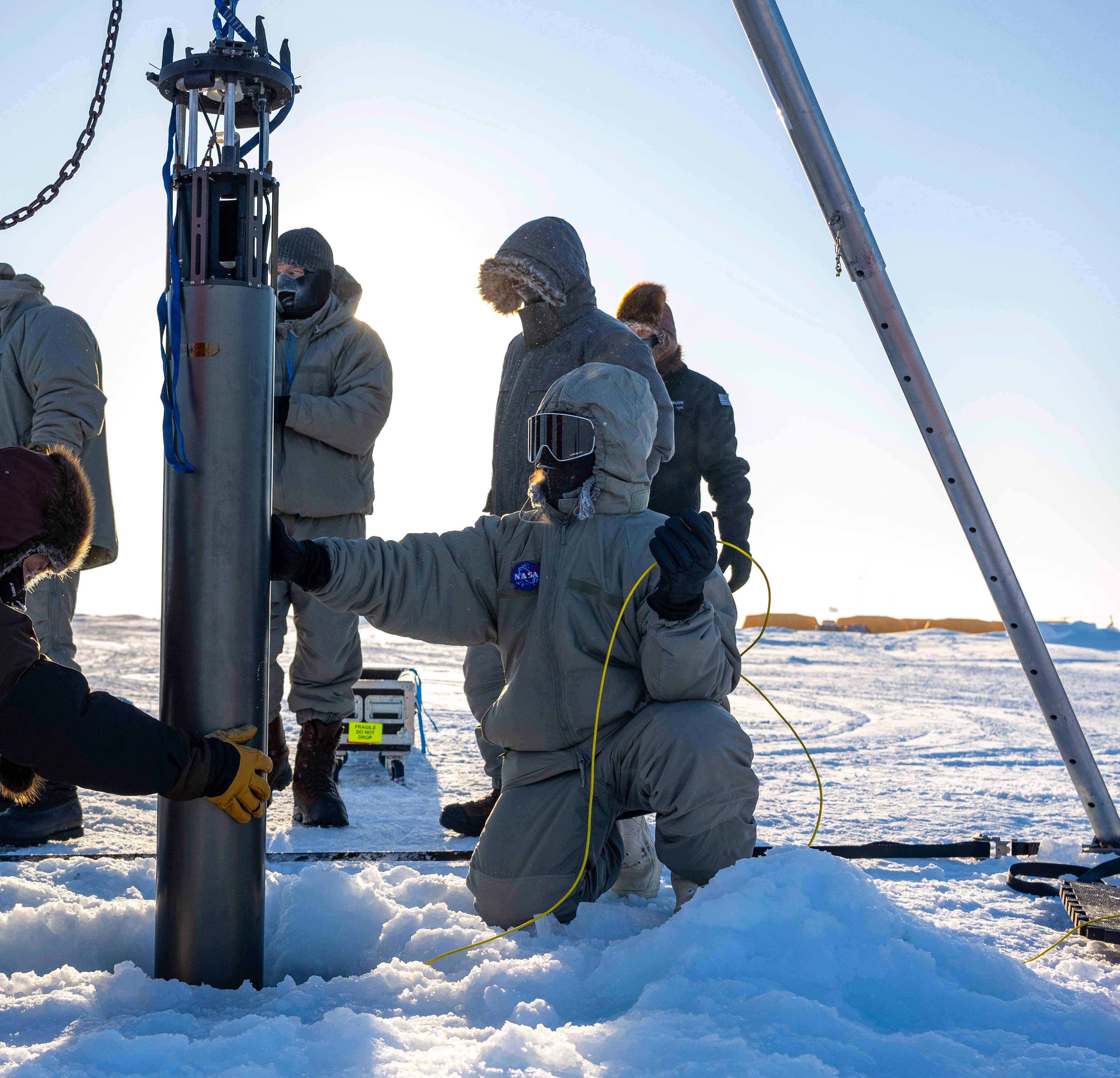 Rocket Scientists Build Antarctic Robot Probes