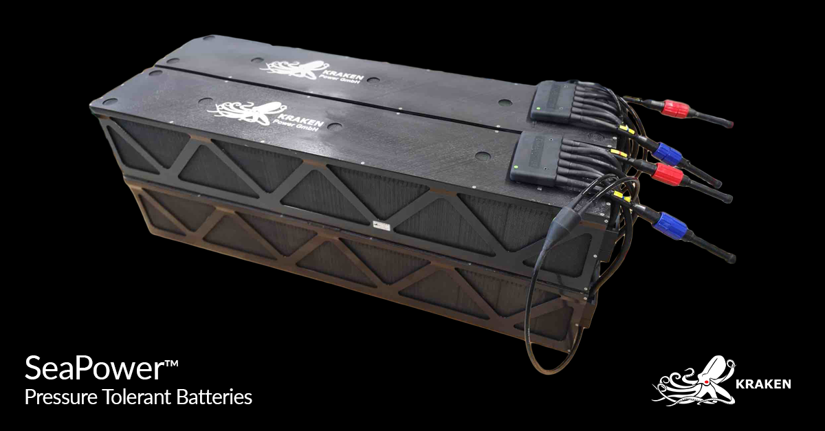 Kraken Wins Subsea Battery Order From AUV Manufacturer