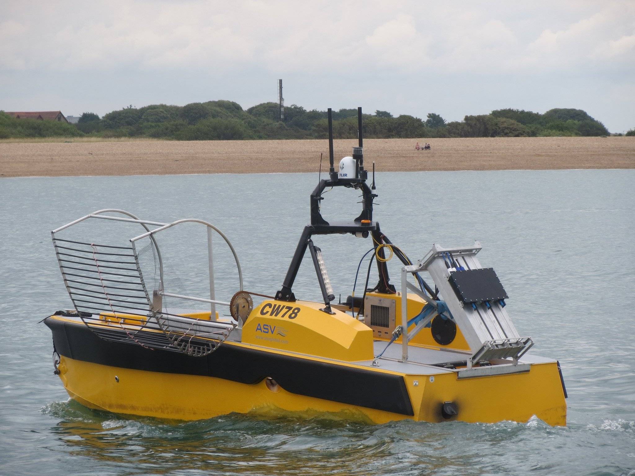 Auvs Launched And Recovered Autonomously