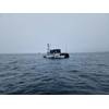AUCA Ocean’s PIONEER USV in Plymouth Sound. Image from ACUA Ocean.