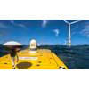 Autonomous surveyor USV (Unmanned Surface Vehicle) at the OWP “Deutsche Bucht”, ©Subsea Europe Services