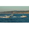 Corsair, Saronic's 24-foot ASV, supports a wide range of applications including maritime domain awareness, port, harbor, and offshore facility security monitoring, logistics shuttle operations and environmental monitoring.
Image courtesy Saronic