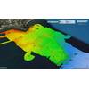 Fig.1. General view of mapped bathymetry in the Baia Marine Protected Area. Image courtesy Norbit