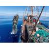 Fishing nets and debris being removed from the North Pacific Gyre by the crew of S/V KWAI. © Ocean Voyages Institute