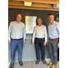 From Left: Martin Wien Fjell, President; Jens Abrahamsen, Vice President; and Audun Berg, Executive Vice President, Kongsberg Discovery. © Kongsberg Discovery