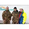 From left to right Beniamino Panduccio, Massimiliano Lai and Paul Bury, ROV Training Manager at The Underwater Center