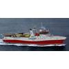 Graphical rendering of the new seismic vessel (courtesy Skipsteknisk)