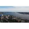 The Halifax Harbour, with Halifax on the right and Dartmouth, home to COVE, on the left. Credit: Adobe Stock/Dronescapes By Faubs/Wirestock Creators
