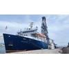 The JOIDES Resolution in port in Ponta Delgada. © Claudio Robustelli Test, IODP JRSO