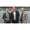 Knut Jølberg from TESS Subsea & Engineering, Kristian Karlsen from Connector Subsea Solutions and Ronny B. Johnsen from HTC Dynamics (Credit: Veronika Stuksrud / Fotova)