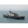 The littoral combat ship USS Fort Worth (LCS 3) operates near the location where the tail of AirAsia Flight QZ8501l was discovered. Fort Worth is currently supporting Indonesian-led efforts to locate the downed aircraft. (U.S. Navy photo by P. Turretto Ramos)