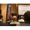 Edd Moller presents Fusion 2 on launch day during OSEA 2018 in Singapore (Photo: Sonardyne)