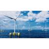 Rendering of a 15MW floating offshore wind substructure SnapWind Float (Credit: SHI)
