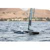 A Saildrone Explorer unmanned surface vessel (USV) sails in the Gulf of Aqaba off of Jordan's coast, Dec. 12, during exercise Digital Horizon. U.S. Naval Forces Central Command began operationally testing the USV as part of an initiative to integrate new unmanned systems and artificial intelligence into U.S. 5th Fleet operations. (U.S. Army photo by Cpl. Deandre Dawkins)